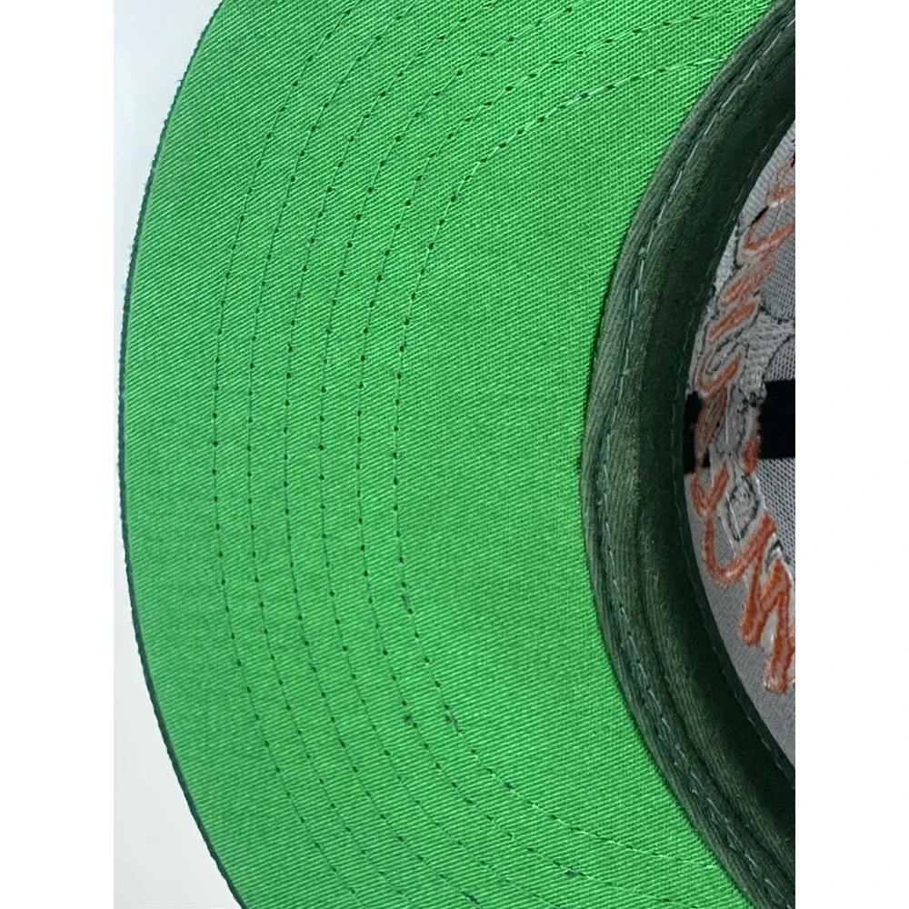 Vintage Y2K Miami Hurricanes Sebastian Logo SnapBack Hat Cap Top Of The World